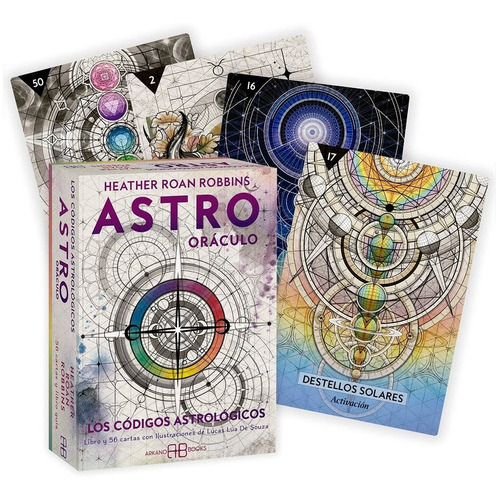 Astro Oráculo: Los Códigos Astrológicos (56 Cartas + Libro Guía) - Heather Roan Robbins / Arkanobooks