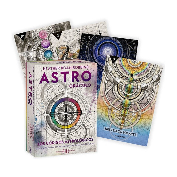 Astro Oráculo: Los Códigos Astrológicos (56 Cartas + Libro Guía) - Heather Roan Robbins / Arkanobooks