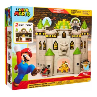 Super Mario Bros Set Castillo De 19 Piezas Nintendo Original