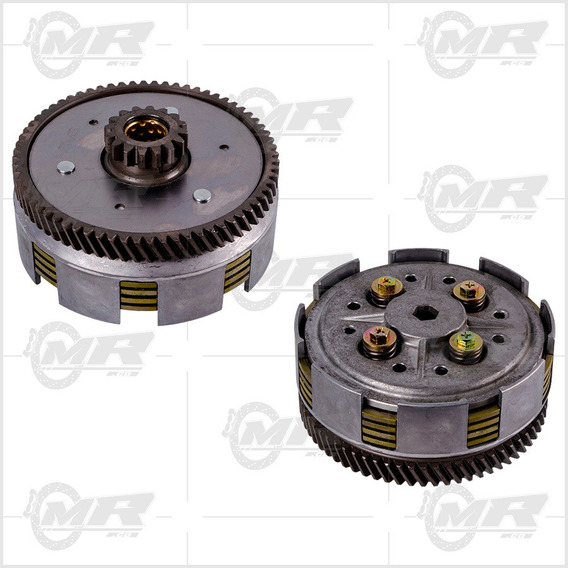 Clutch Completo Libero 125-ybr 125 Esd-xtz 125 Revo Kit