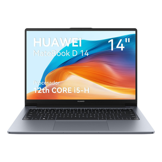 Laptop Huawei Matebook D 14 I5 12a 8 Gb +512 Gb Win11 Gris