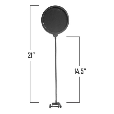 Axcessables Sf-101kit Escudo Aislante Para Microfono De Estu