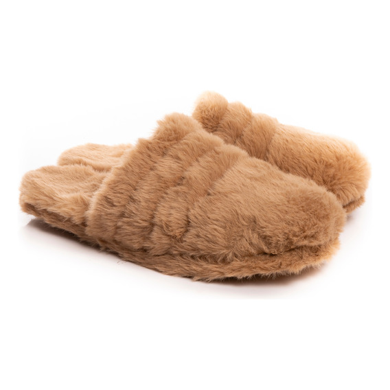 Pantuflas Mujer Peluche Ojotas Chinelas Cómodas Liviana