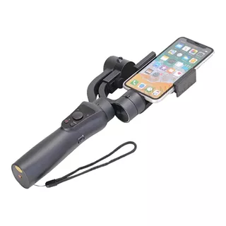 Estabilizador Gimbal 3 Axis Celular Steadycam iPhone Samsung Color Negro