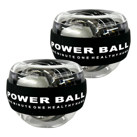 Power Ball Led Pro  Ejercitador Giroscópio  Pack Doble