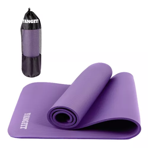 Colchoneta Nbr - Yoga Mat Pilates - 10 Mm - Morado