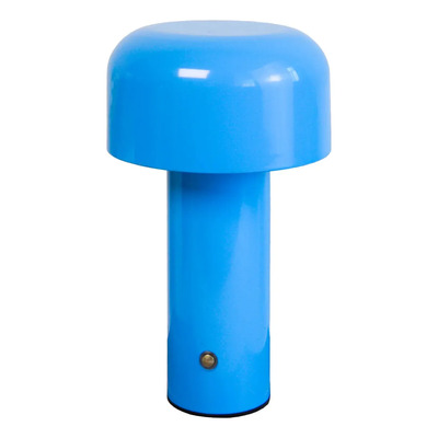 Lámpara De Mesa Led Cct Dimer Usb-c Azul Mks Azul