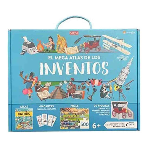 Valija Inventos (el Mega Atlas), De Enrico Lorenzi. Editorial Manolito Books Sassi, Tapa Blanda En Español, 2023