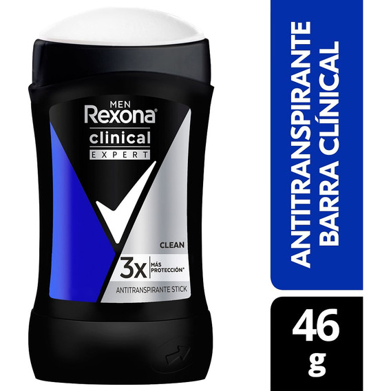 Desodorante Rexona Clinical Expert Hombre Barra X 46g