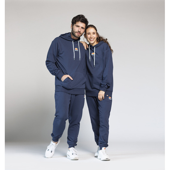 Poleron Unisex Ellesse Columbus Azul Marino