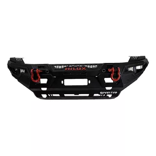 Defensa Off Road Toyota Hilux 2016 2020 Grilletes Y Luces 