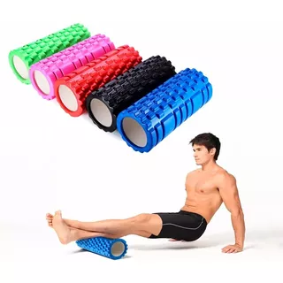 Rolo Hueco Sensitivo 33 Cm Foam Roller Yoga Pilates- Sportex