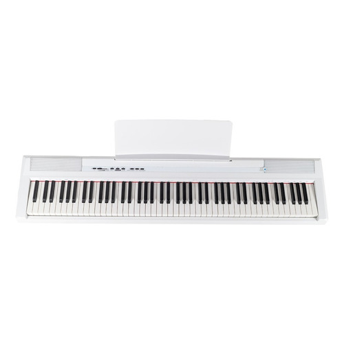 Piano Digital Aureal Portátil 88 Teclas C/peso Touch S-192wh Color Blanco