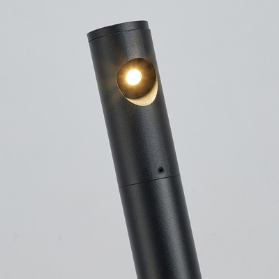 Farola Exterior Piso Led Franky Luz Calida Ip54 3x5w Lk