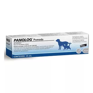 Pomada Anti-inflamatória Para Cachorro E Gato Panolog 15ml