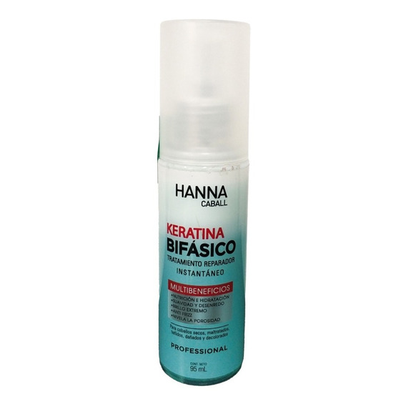 Bifasico Hanna Caball Keratina Efecto Reparador