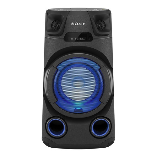 Parlante Bluetooth Sony Mhc-v13 Equipo De Musica Cd Color Negro Potencia RMS 150 W