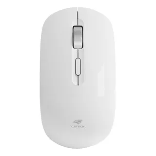 Mouse Sem Fio C3tech M-w80wh - Branco