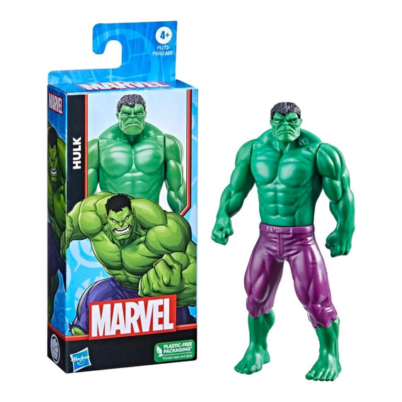 Figura Hasbro De 15cm Hulk Marvel Avengers Articulado Febo