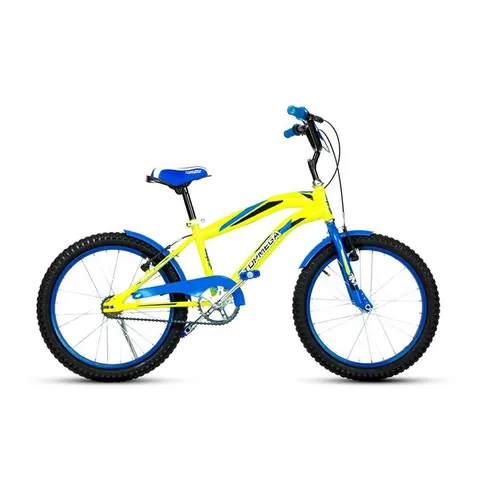 Bicicleta infantil TopMega Superh roes Crossboy aro 20 freios v