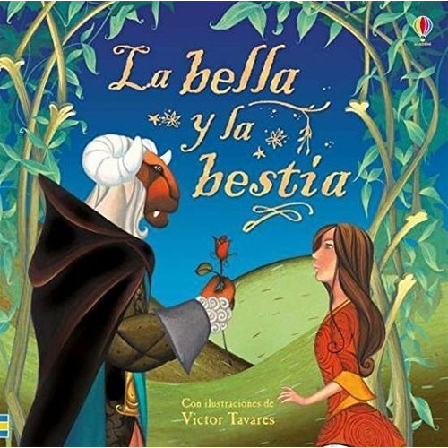 La Bella Y La Bestia / Pd., De Stowell, Louie. Editorial Usborne, Tapa Dura En Español, 1