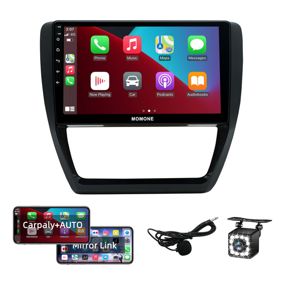 Estéreo Para Vw Sagitar Jetta Bora 2011-2018 Carplay Gps