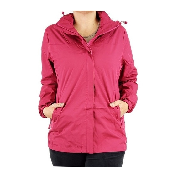 Corta Viento Mujer Parka Liviana Premium Chaqueta Gorro Impe