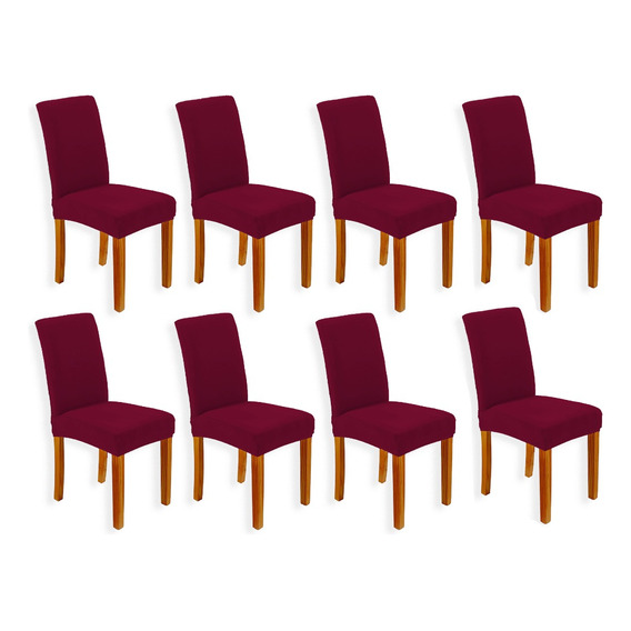 Fundas Para Silla Elastizadas X8 Comedor Premium Cubre Silla