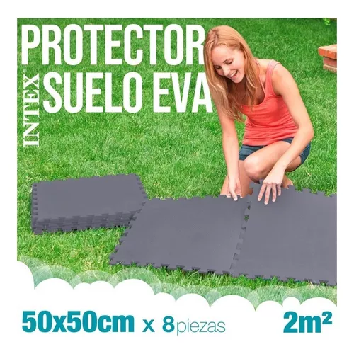 Protector de suelo para piscina 50x50cm