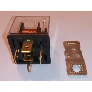 Rele Relay Transparente 5 Patas 80 Amp (paq 10 Und)