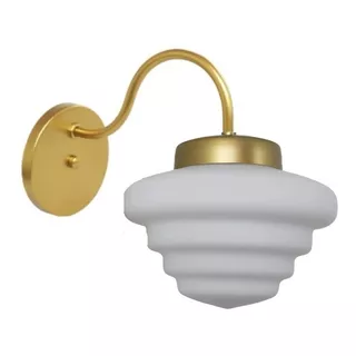 Arandela Lustre Novo Retro Globo Vidro Escada 17x24