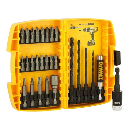 Set De Puntas Para Taladro 27 Piezas Dewalt Dt71507-qz - Eo