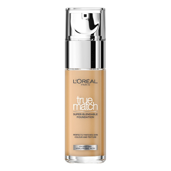 Base de maquillaje líquida L'Oréal Paris True Match Super-Bendable Foundation Base True Match FDT tono caramel beige - 30mL