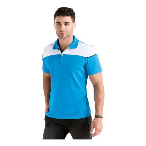 Camiseta Azul Color Mp 86806