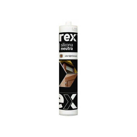 Silicona Neutra Light Brown 300ml Rex Mimbral