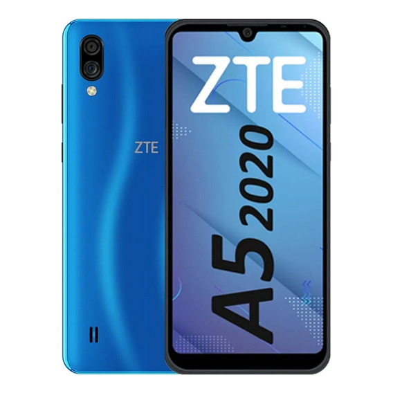 Celular Zte Blade A5 2020 Azul 64gb, 2gb Ram 4g Lte