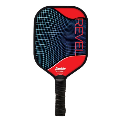 Raqueta paddle de pickleball Franklin Revel aluminio color rojo