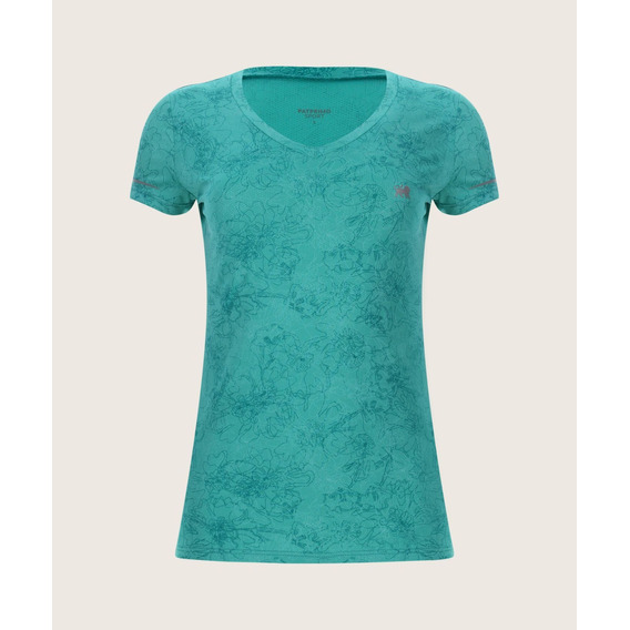 Camiseta Mujer Patprimo Verde Poliéster M/c 30092263-6984
