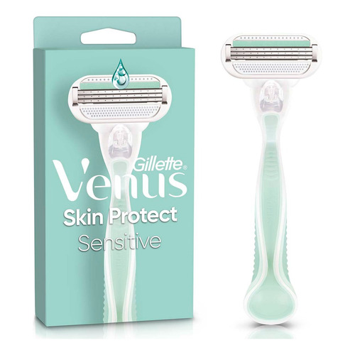 Maquina De Afeitar Venus Skin Protect Sensitive De 3 Hojas