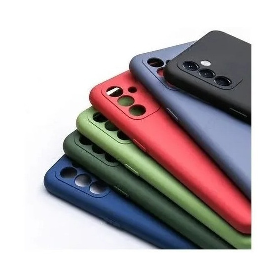 Funda Silicona Para Samsung Silicone Case + Vidrio Templado