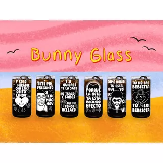 Bunny Glass - Juego De 6 Vasos