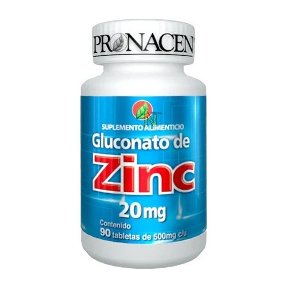 Zinc (gluconato - 90 Tabletas) Pronacen