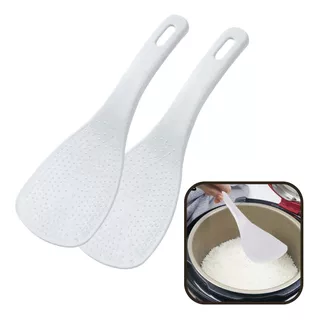 Kit 2 Colher De Arroz Plástico P/ Panela Elétrica Cozinha