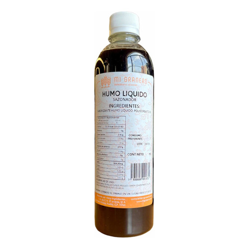 Sabor Ahumado Humo Liquido Sazonador 500 Ml