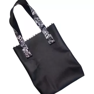 Bolsa Tote Bag Ecocuero 35x40 Compras Gimnasio Facultad 