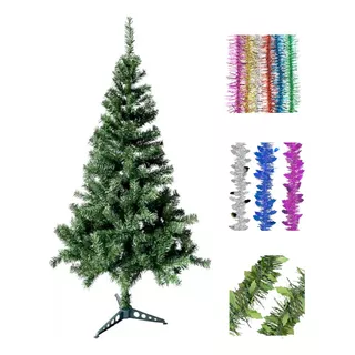 Arbol Navidad Canadiense Tupido 1,80 Cm Arbolito Navideño Color Verde