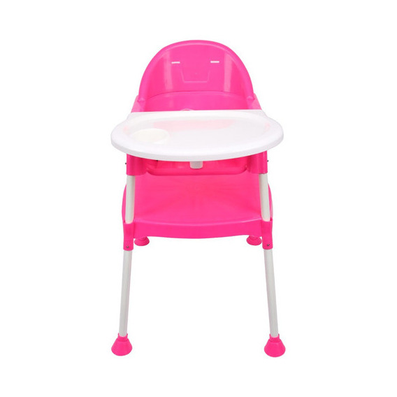 Imback silla de comer para bebe BB002 multiuso 2 en 1 mesa y silla color rosa