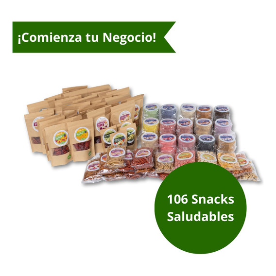 Paquete De 106 Snacks Saludables Surtido Para Distribuidor