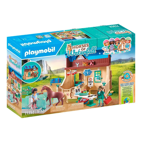 Playmobil Clinica Veterinaria + Accesorios 164 Piezas Febo