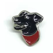 Pin Perro Negro Matapacos (silueta Cabeza)